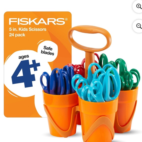 Fiskars scissors & caddy - Picture 1 of 2
